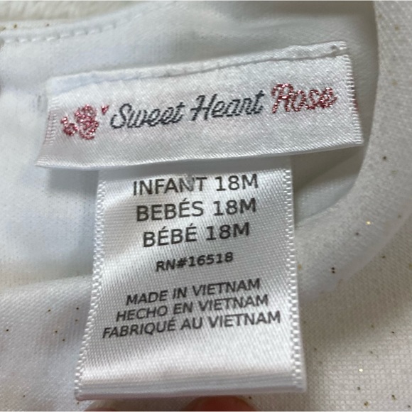 Sweet Heart Rose Sparkling 18 Month Dress - Picture 7 of 7